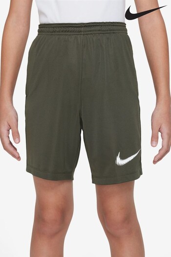 Nike Khaki Green DriFit Trophy Training Shorts (D60148) | £18