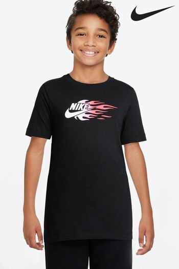 Nike Black Flame T-Shirt (D60178) | £18