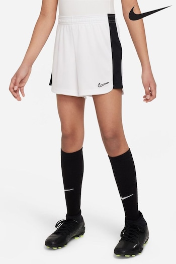Nike White DriFIT Academy Training Shorts (D60219) | £17