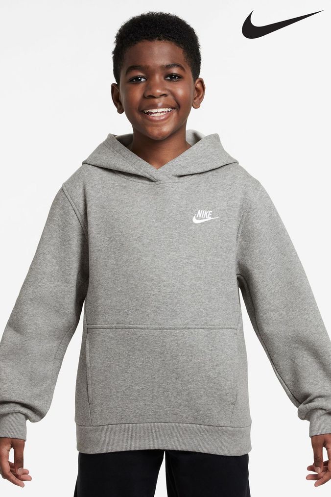 Buy Boys Hoodies Nike Grey Online Next UK