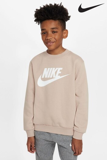 Nike Neutral Club Fleece Logo Sweatshirt (D60243) | £38