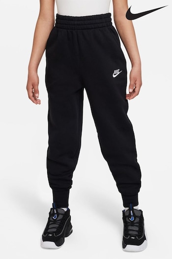 Nike Black Club Fleece High-Waisted Fitted Joggers (D60261) | £38