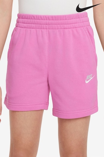 Nike Pink Club Fleece Shorts (D60262) | £28