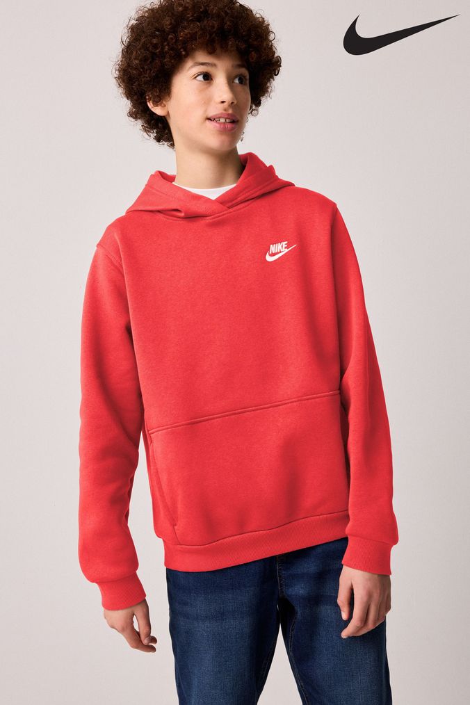 Red hoodie sales boy