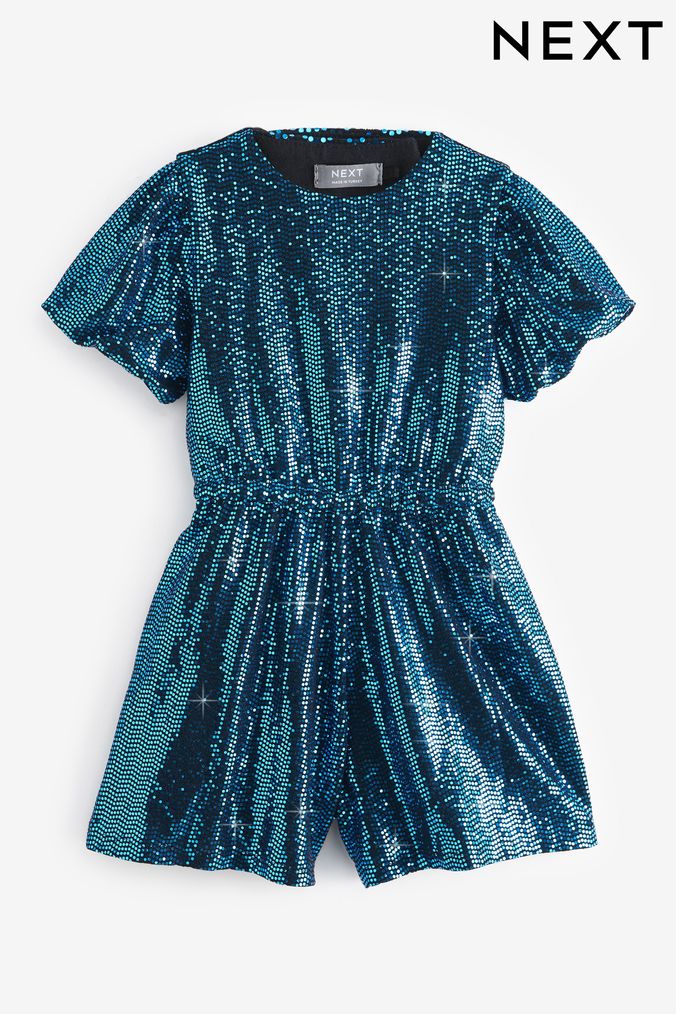 Older Girls Blue Playsuits Next Official Site