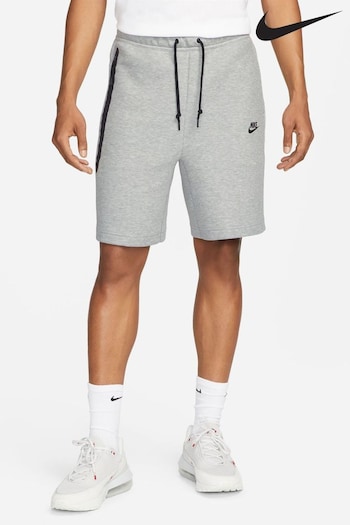 Nike Grey Tech Fleece Shorts (D60342) | £65