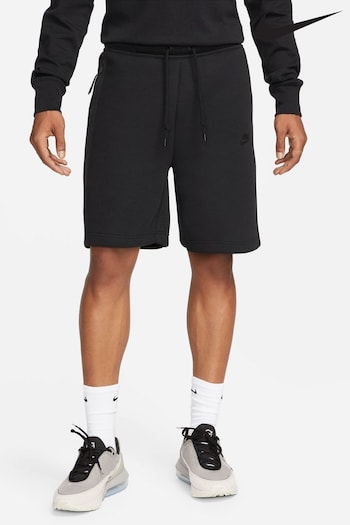 Nike Black Tech Fleece Shorts (D60343) | £65