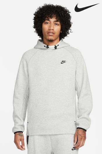 Nike Grey Tech Fleece Pullover Hoodie (D60393) | £110