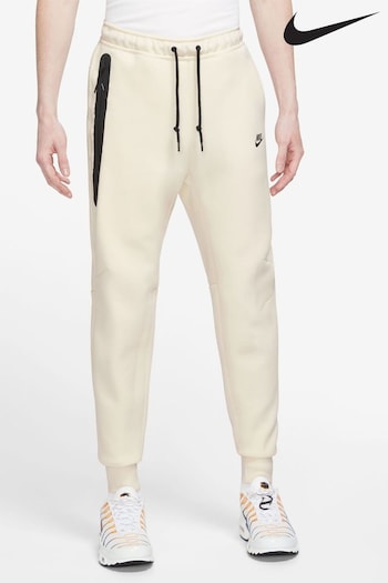 Nike Cream Tech Fleece Joggers (D60398) | £100