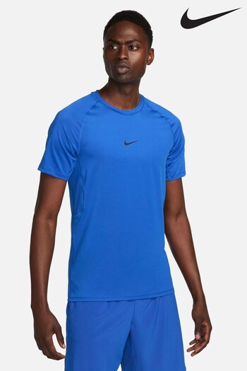 nike aaa Blue Pro Dri-FIT Slim ShortSleeve Top (D60402) | £33