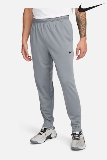 Nike Smoke Grey Dri-FIT Totality Tapered Training Joggers (D60485) | £45