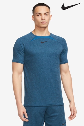 Nike Blue/Black Dri-FIT Academy Training T-Shirt (D60500) | £30