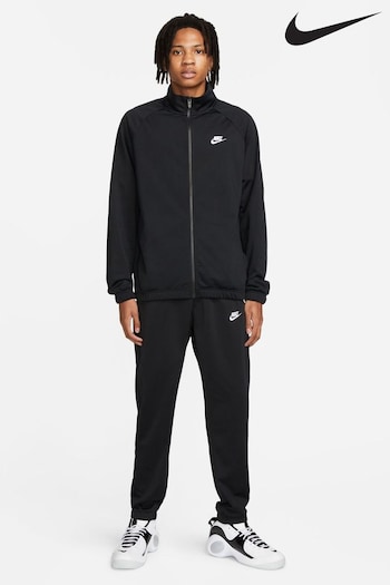 Nike Ghost Black Club Poly-knit Tracksuit (D60510) | £73