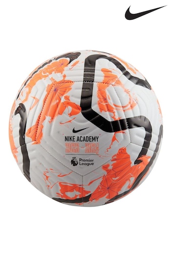 Nike White Academy Premier League Football Ball (D60573) | £28