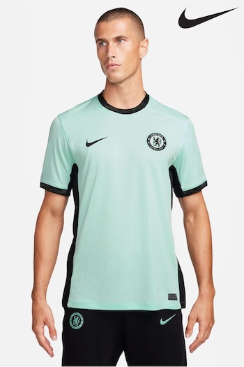 Nike anime Green Chelsea FC Stadium 23/24 Third Football Shirt (D60598) | £80