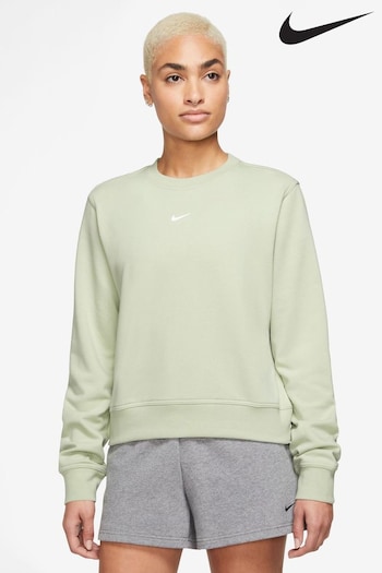 Nike Mint Green Dri-FIT One Long-Sleeved Crew-Neck Top (D60640) | £55