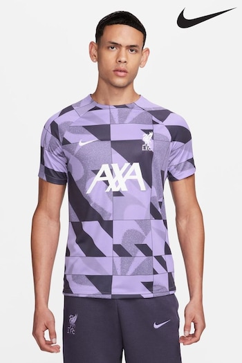 Nike Purple Liverpool FC Academy T-Shirt (D60691) | £60