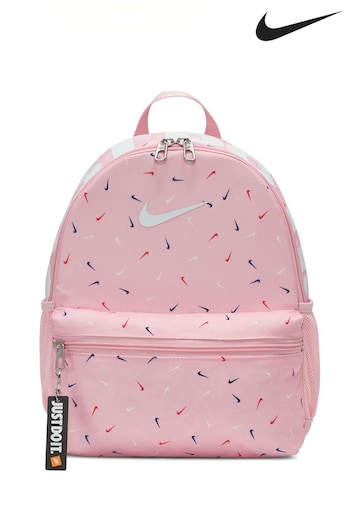 Nike Pink Kids Mini Brasilia JDI Backpack (11L) (D60715) | £23