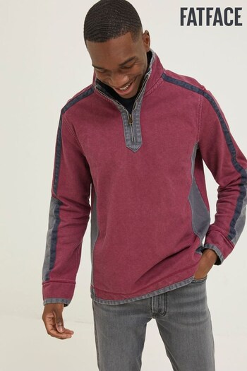 FatFace Pink Airlie Arm Panel Sweatshirt (D60948) | £55