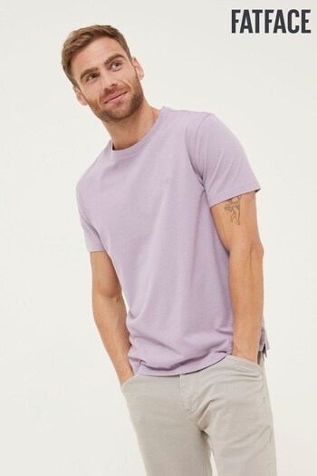 FatFace Purple Lulworth T-Shirt (D61007) | £25