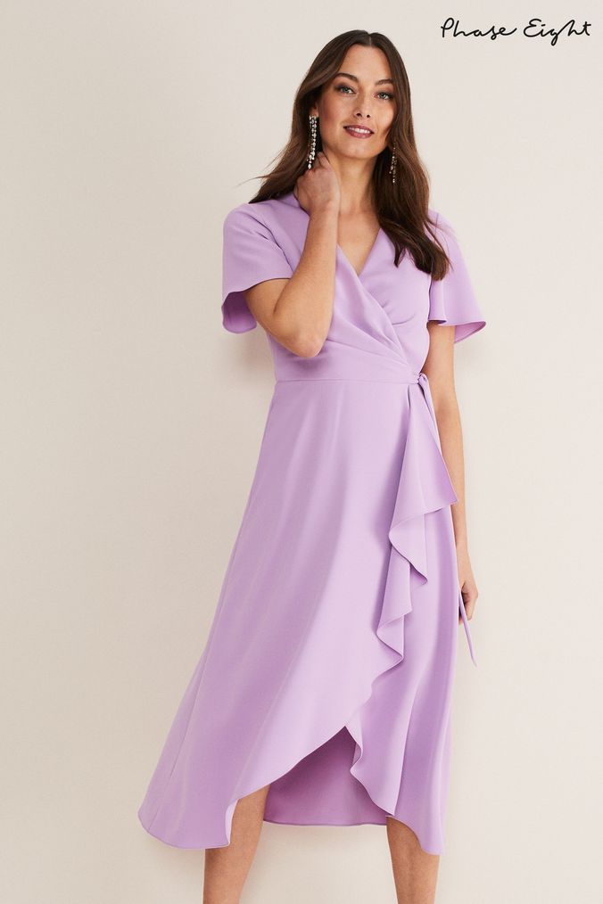 Buy Women s Purple Phase Eight Short Sleeve Dresses Online Next UK