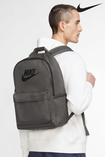 Nike Grey Heritage Backpack (25L) (D61152) | £30
