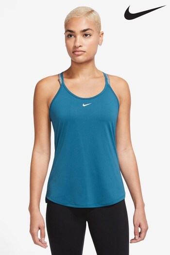 Nike with Teal Blue Dri-Fit One Vest (D61187) | £28