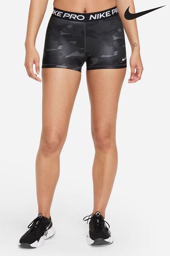 Nike Black Pro Women’s 3" Camo Shorts (D61229) | £33