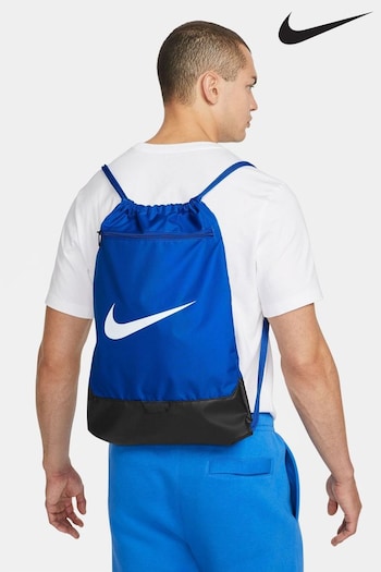 Nike Blue Brasilia 9.5 Training Gym Sack (D61233) | £14