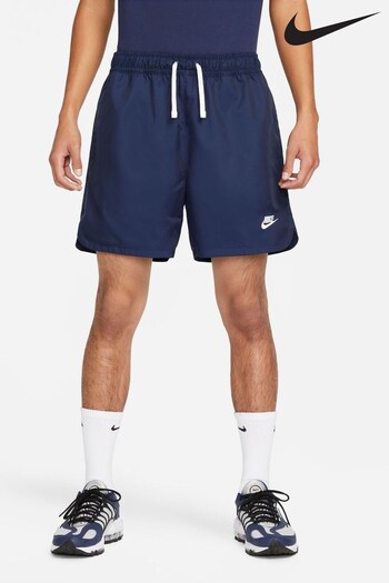 Nike Navy Sportswear shirt Woven Lined Shorts (D61245) | £38
