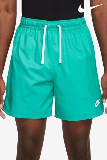 Nike Jade Green Sportswear shirt Woven Lined Shorts (D61246) | £38