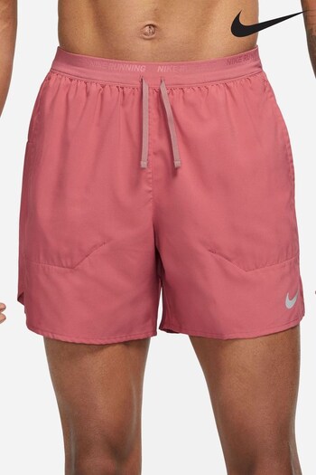 Nike Pink Dri-FIT Stride 5 Inch Running Shorts core (D61261) | £45