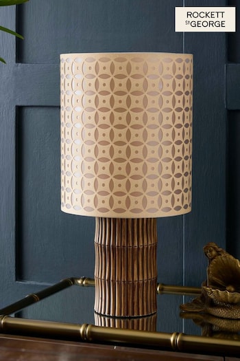 Rockett St George Brown Beach Club Table Lamp (D61341) | £85