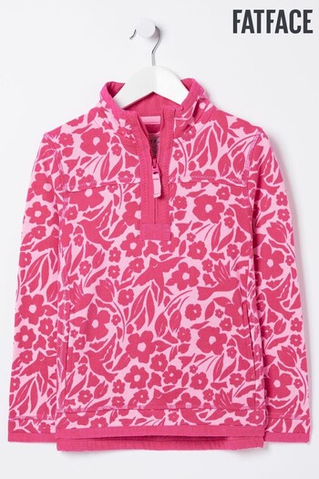 FatFace Red Airlie Bright Blooms Sweatshirt (D61438) | £32