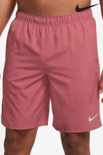 Nike Light Pink Dri-FIT Challenger 9" Unlined Running Shorts (D61511) | £33