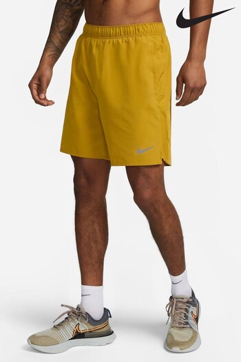 Nike Yellow Dri-FIT Challenger 7 Inch 2-In-1 Running Shorts (D61516) | £40