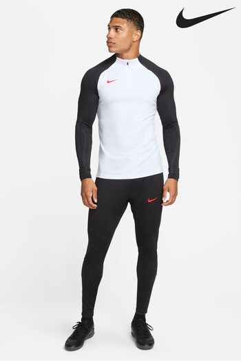 Nike White Dri-FIT Strike Half Zip Training Top (D61522) | £55