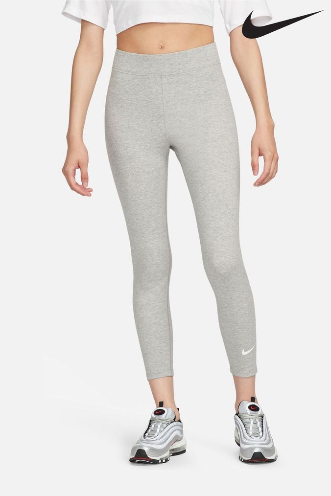 Ladies grey nike leggings clearance