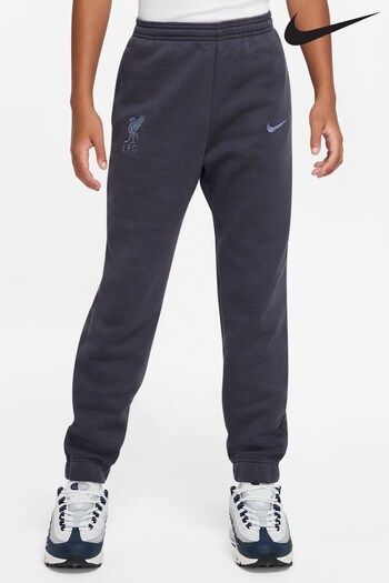 Nike Black Liverpool Kids FC Big Fleece Trousers (D61545) | £40