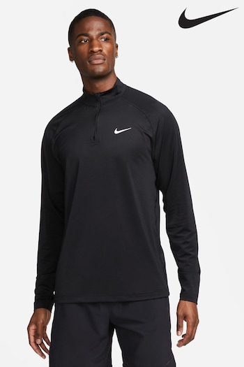 Nike Black Dri-FIT Ready 1/4-Zip Fitness Top (D61567) | £50