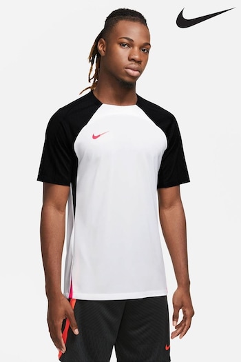 Nike White Dri-FIT Strike Training T-Shirt (D61583) | £38