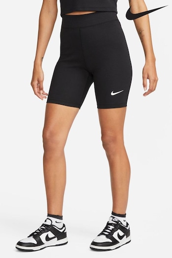 Nike Black Sportswear High Waisted 8 Cycling Shorts (D61586) | £35