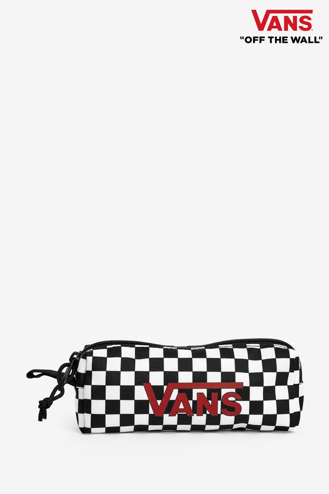 Vans checkered shop pencil case