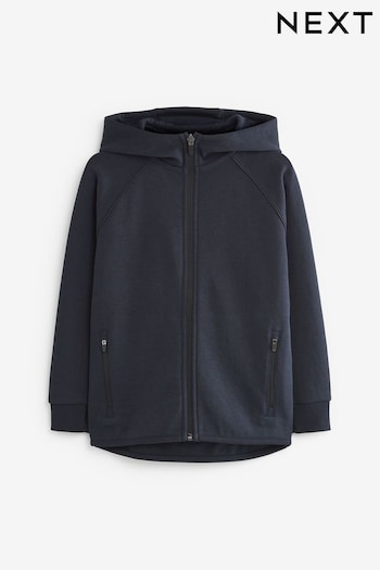 Navy Zip Through Tech Sportswear panelled (3-17yrs) (D61708) | £17 - £22