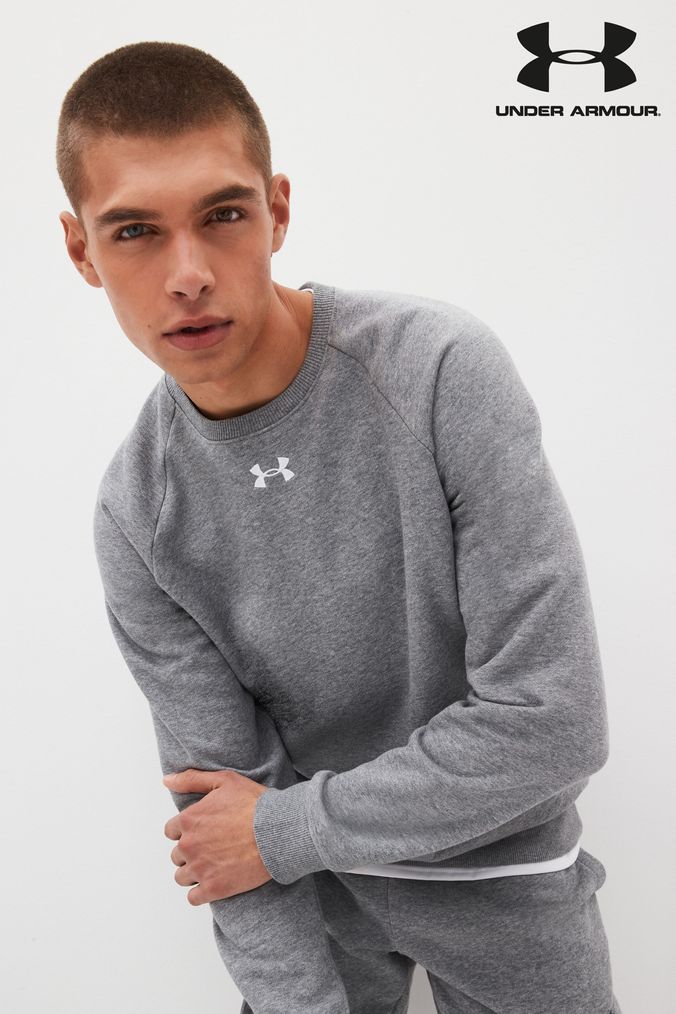 Buy Men s Under Armour Fleece Lined Sweatshirtsandhoodies Online Next UK