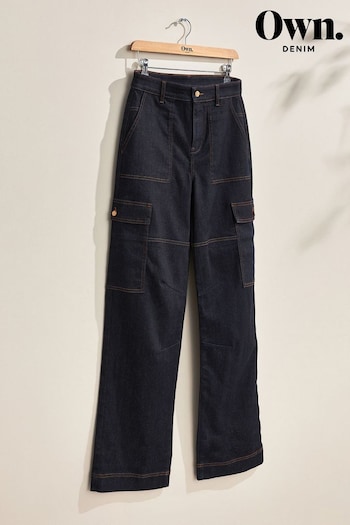 Own. Rinse Blue Cargo Jeans (D61941) | £80