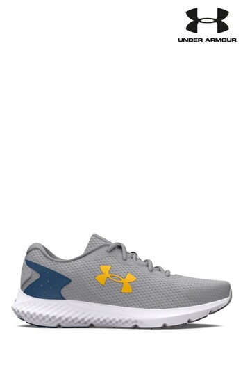 Under Armour Grey Charged Rogue 3 Trainers (D61982) | £71