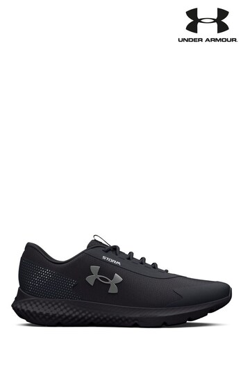 Under Armour Charged Rogue 3 Storm Black Trainers (D61987) | £80