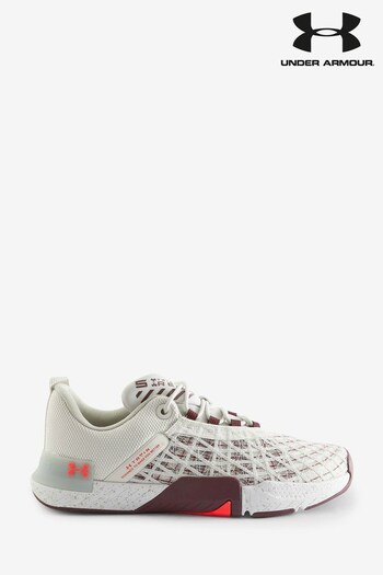 Under Armour Tribase Reign 5 White Trainers (D61990) | £115
