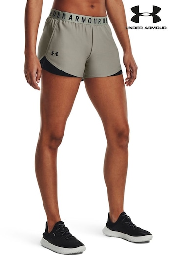 Under Armour Grey Play Up 3.0 Shorts (D62029) | £25